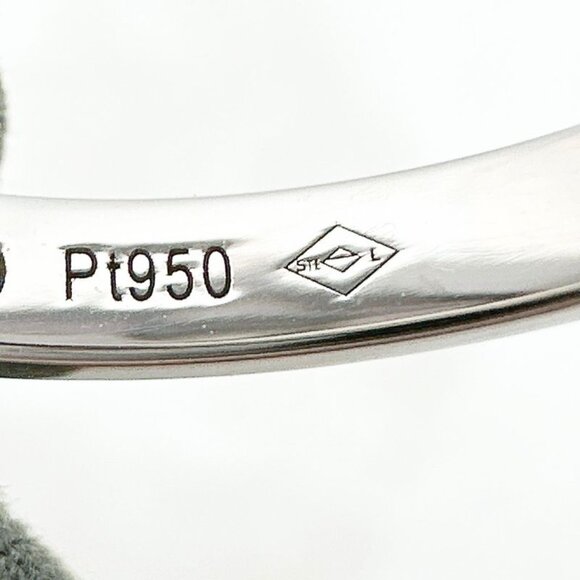 Cartier Damre Full Diamond Platinum Ring 49 - Picture 8 of 9